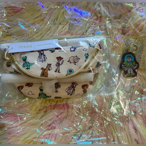 Stoney Clover Lane Handbags - Stoney Clover Lane Disney Pixar Andy’s Toys Classic Fanny and Buzz Charm